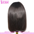 Malaio Remy Cabelo Humano Top de seda bob cabelo humano peruca cheia do laço